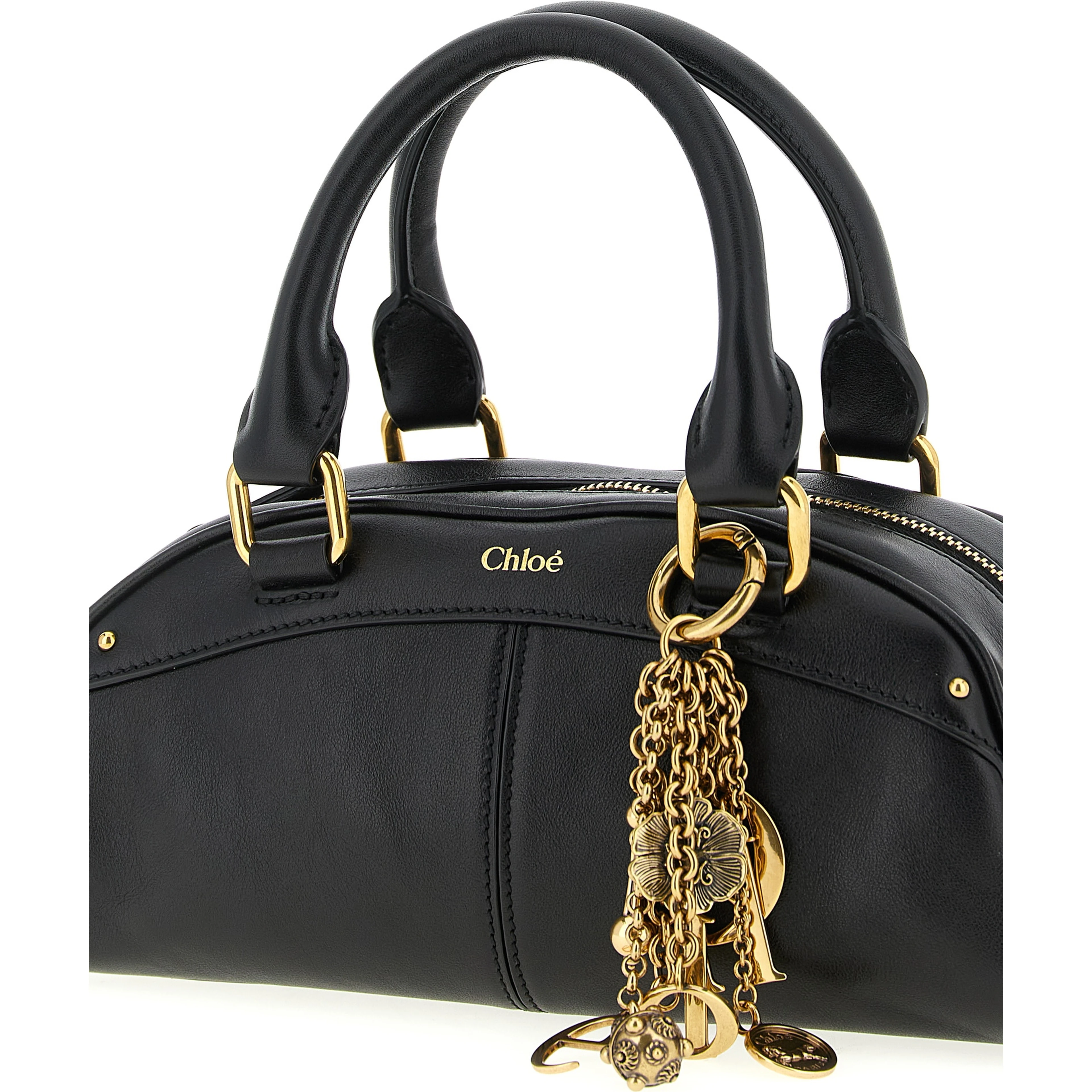 Black Calfskin Handbag