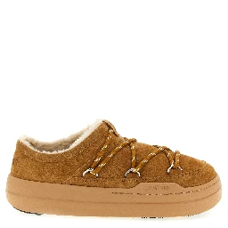 Brown Suede Leather Mules