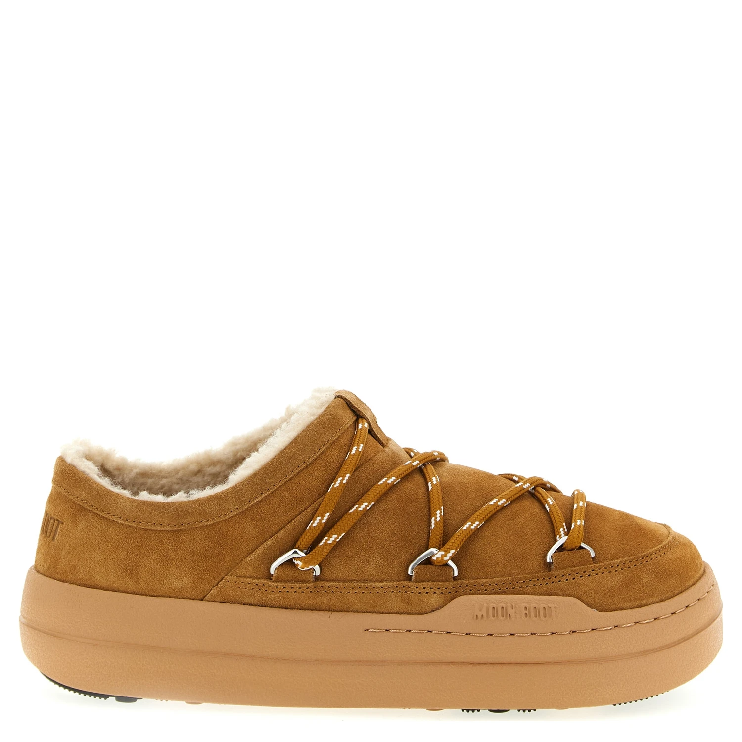 Brown Suede Leather Mules