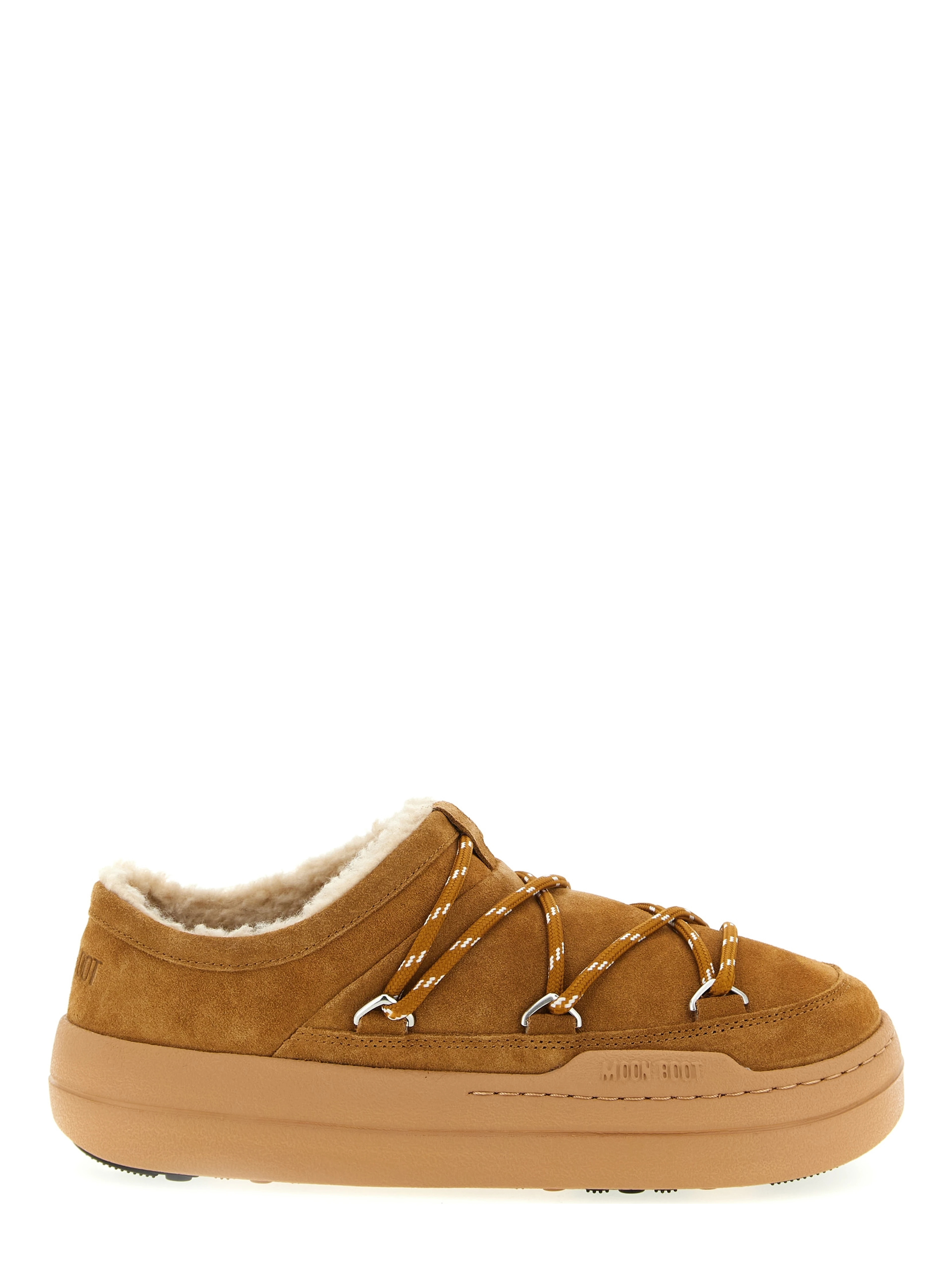 Brown Suede Leather Mules