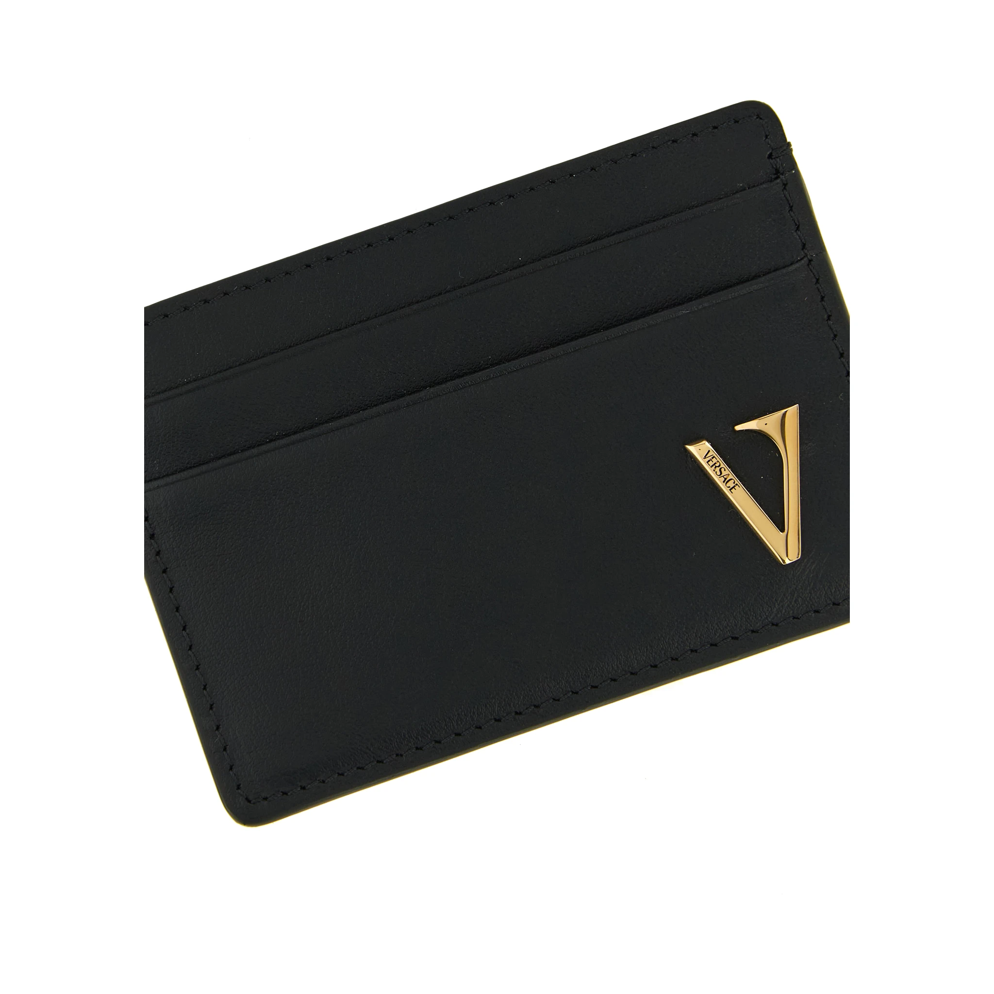Black Calfskin Cardholder