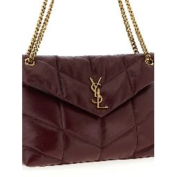 Bordeaux Calfskin Shoulder Bag