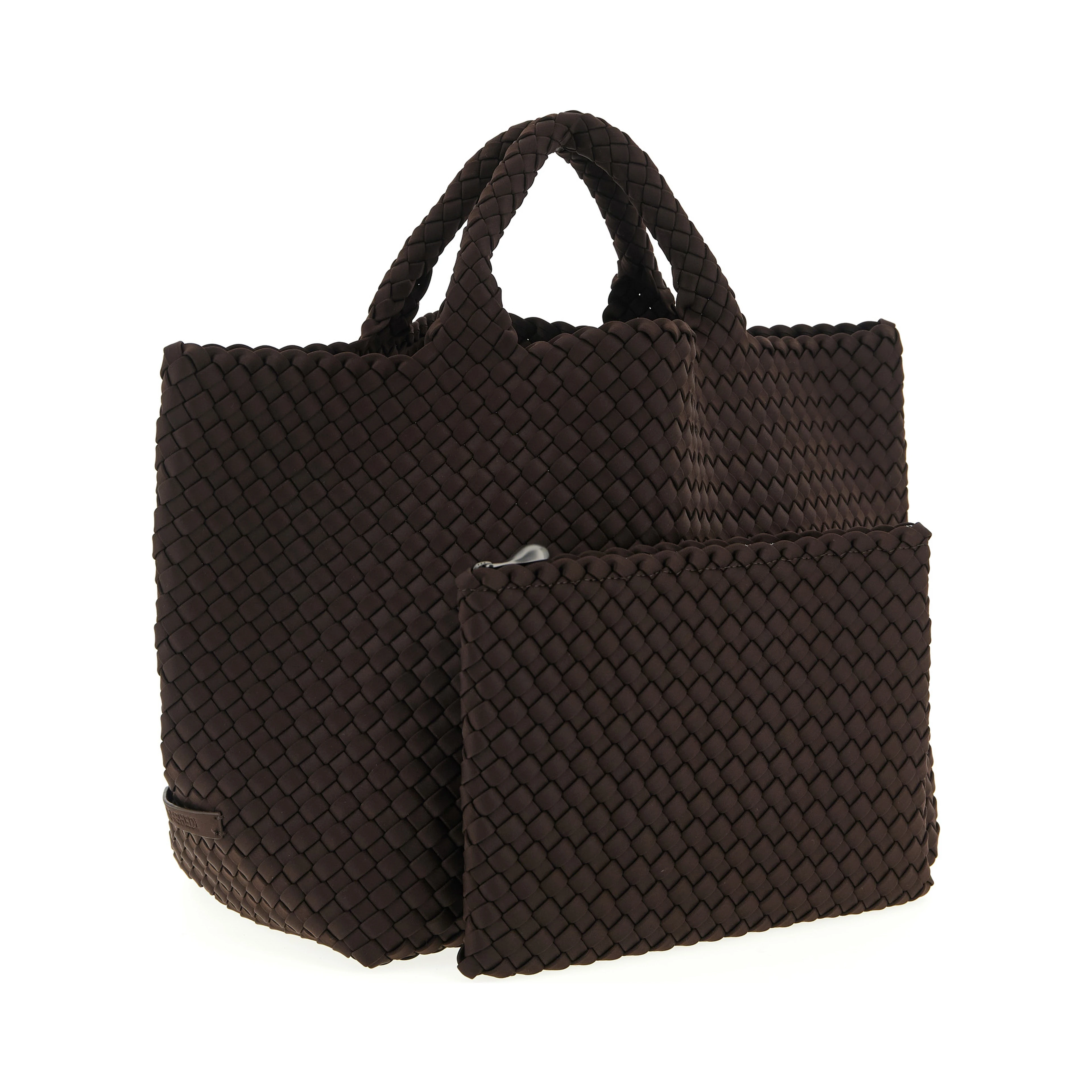 Brown Neoprene Tote Bag