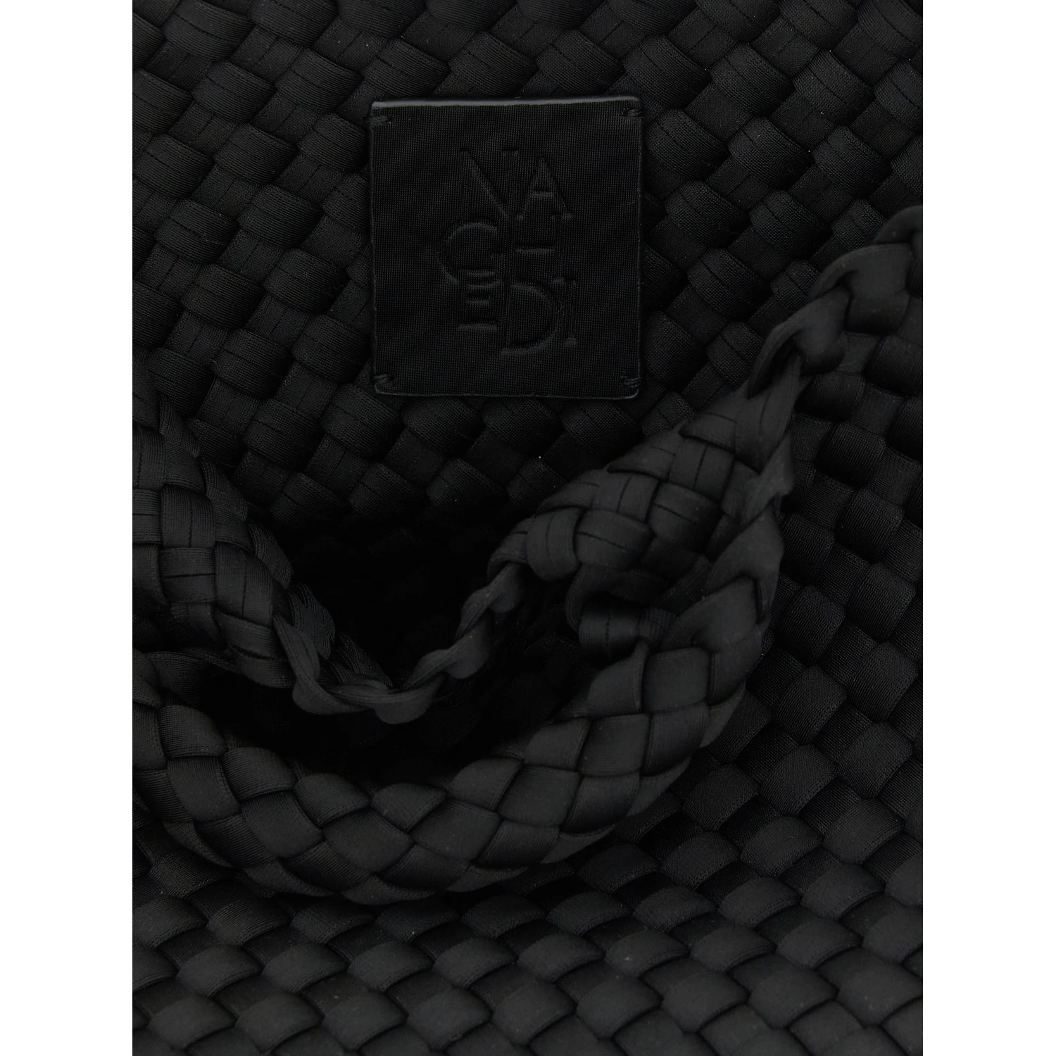 Black Neoprene Tote Bag