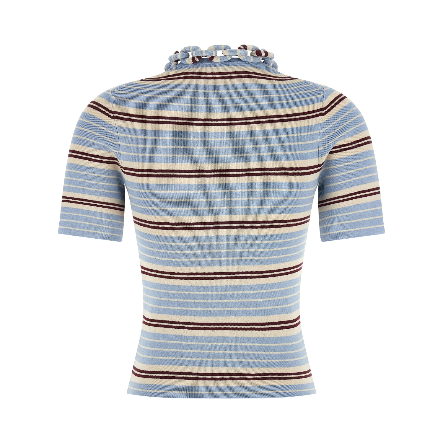 Blue Textile T-Shirt