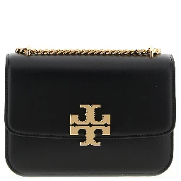Black Calfskin Crossbody Bag