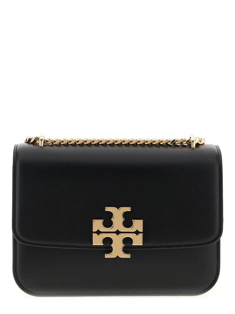 Black Calfskin Crossbody Bag