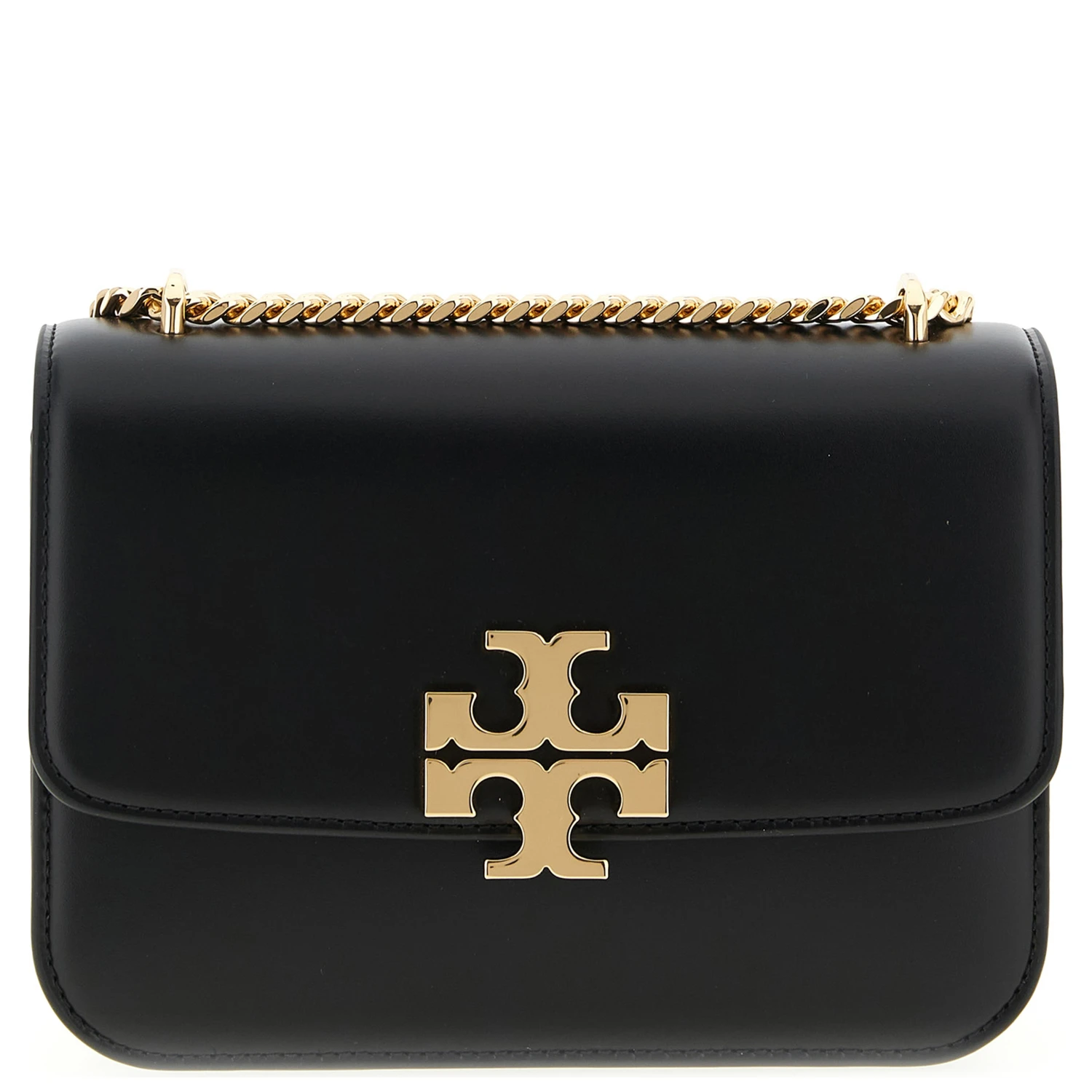 Black Calfskin Crossbody Bag