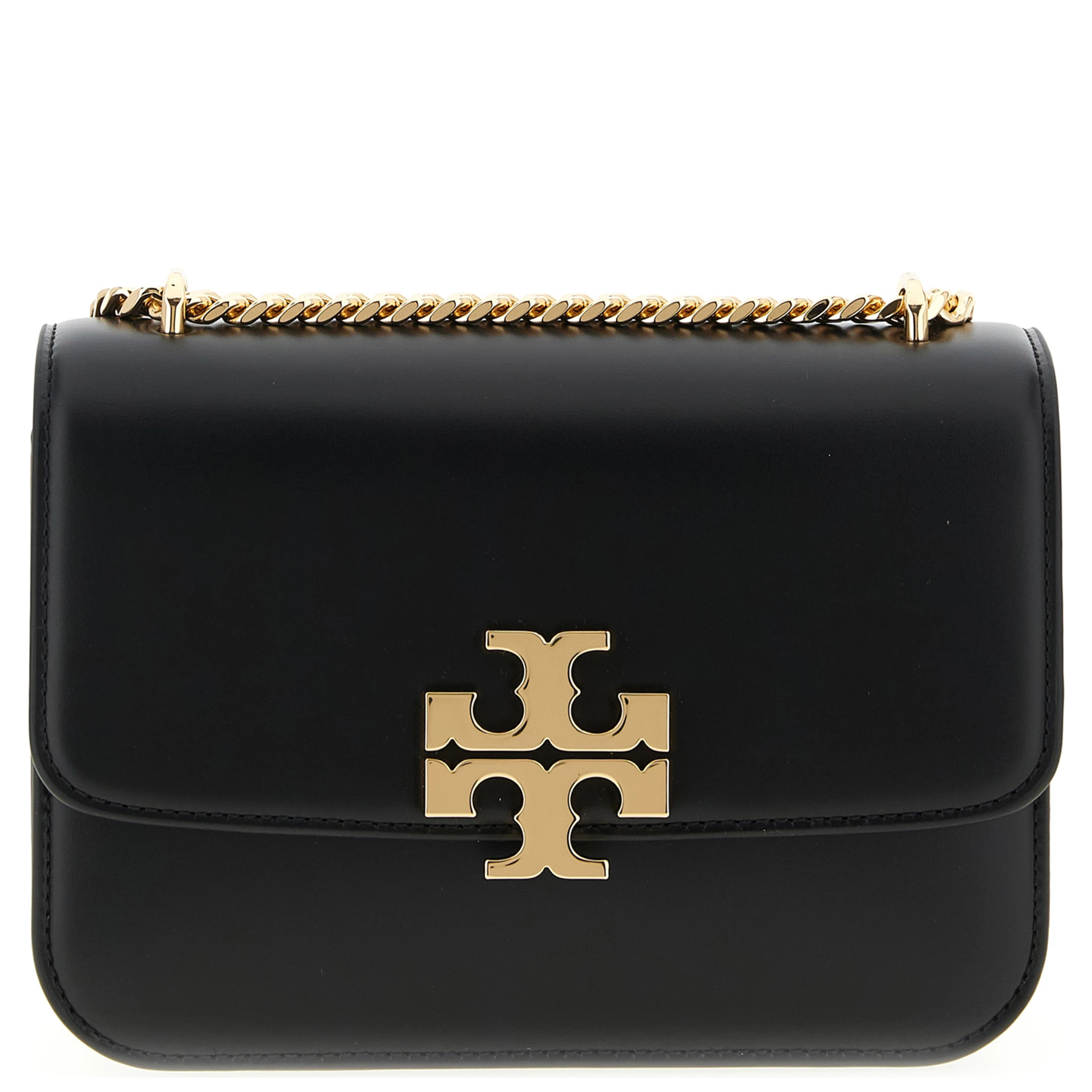 Black Calfskin Crossbody Bag
