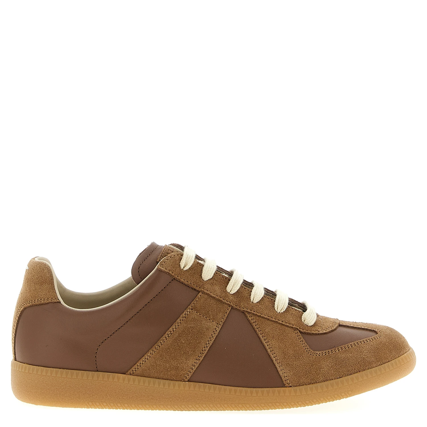 Brown Calfskin Sneakers