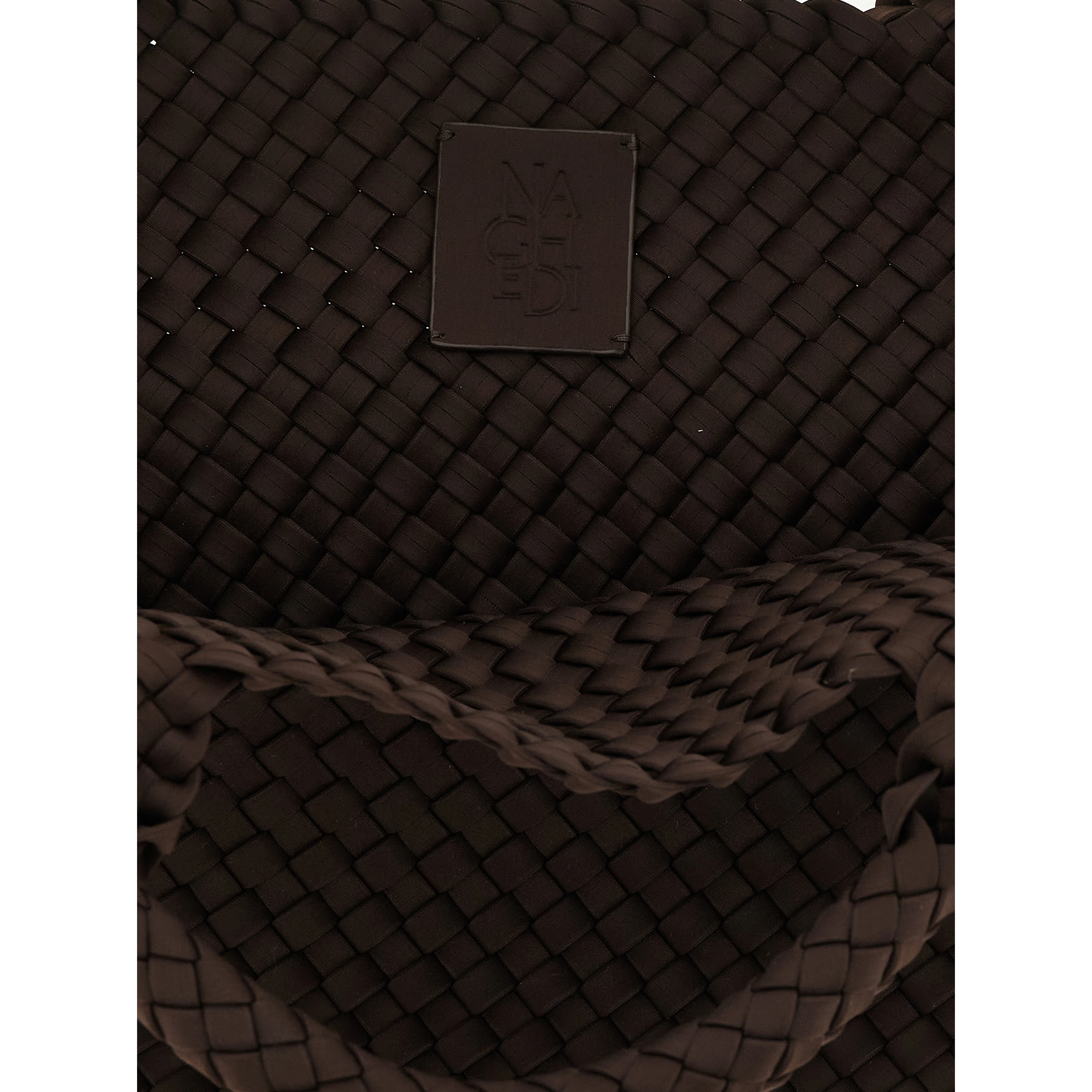 Brown Neoprene Tote Bag