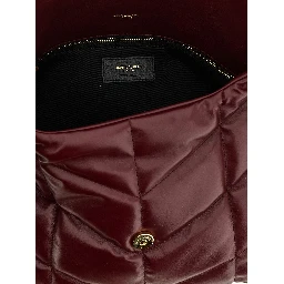 Bordeaux Calfskin Shoulder Bag