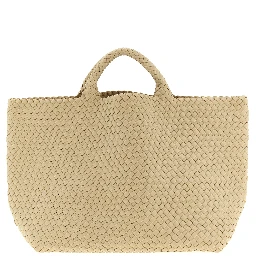 Beige Neoprene Tote Bag