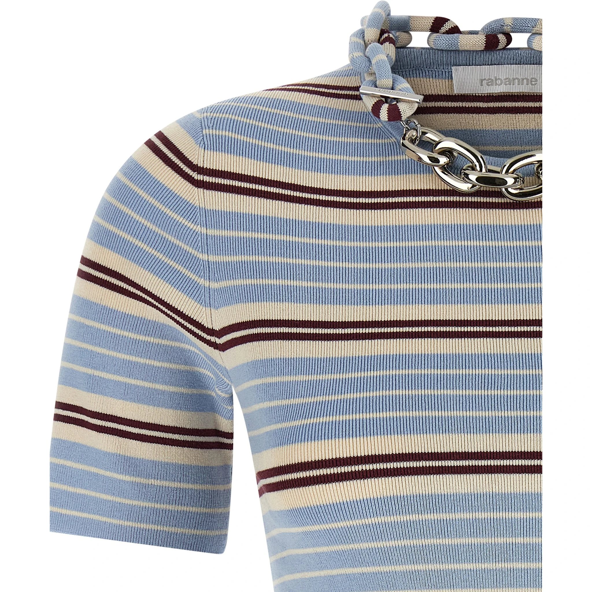 Blue Textile T-Shirt
