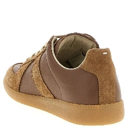 Brown Calfskin Sneakers
