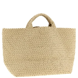 Beige Neoprene Tote Bag