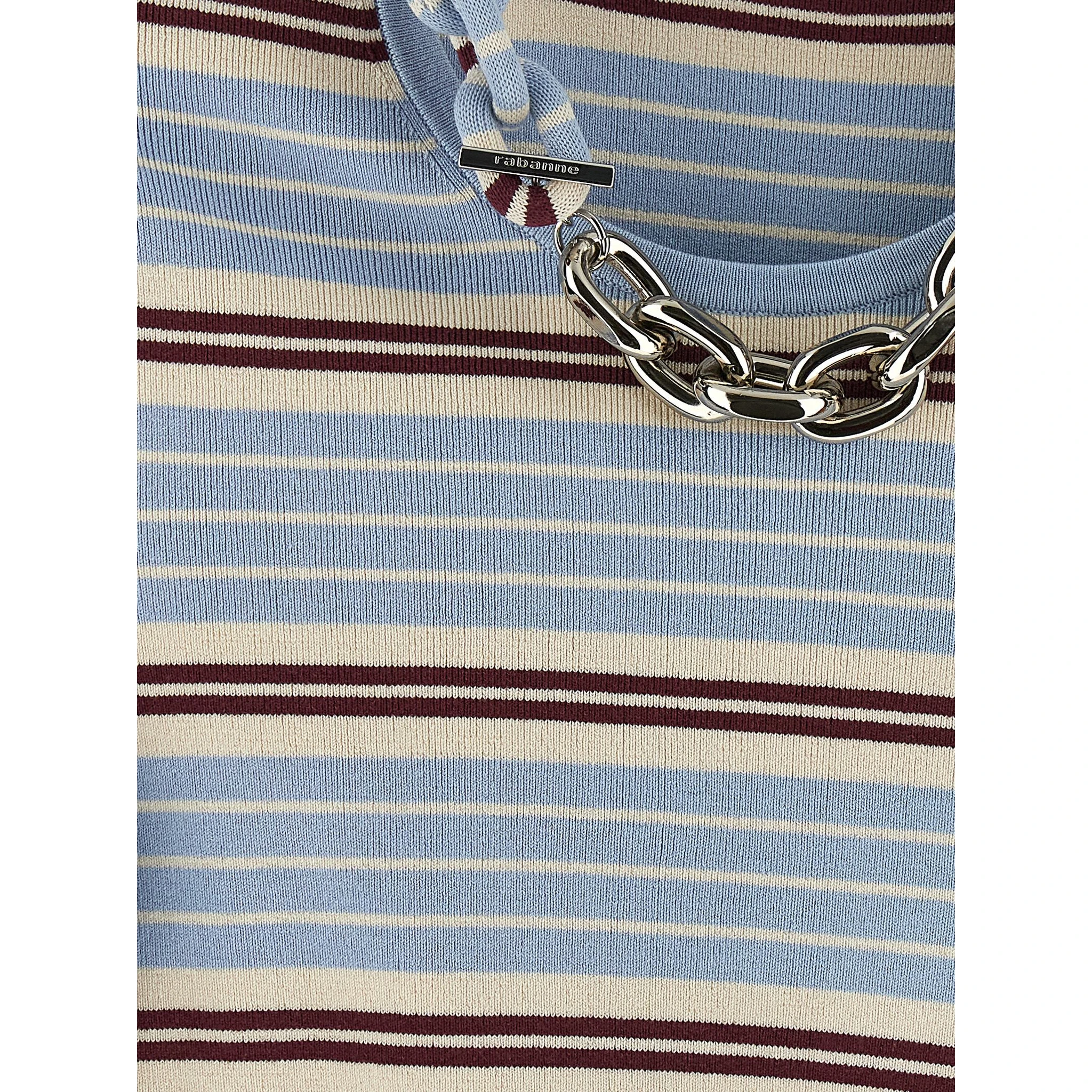 Blue Textile T-Shirt