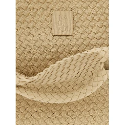 Beige Neoprene Tote Bag