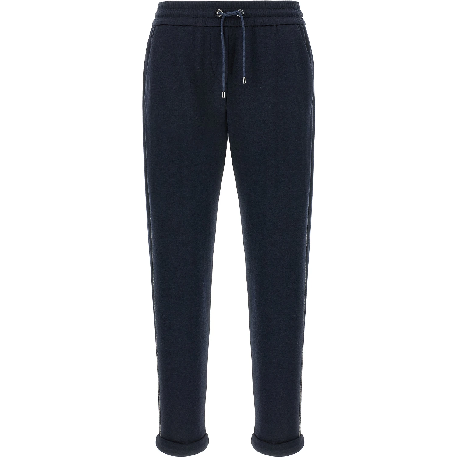 Blue Cotton Joggers (Workout Pants)