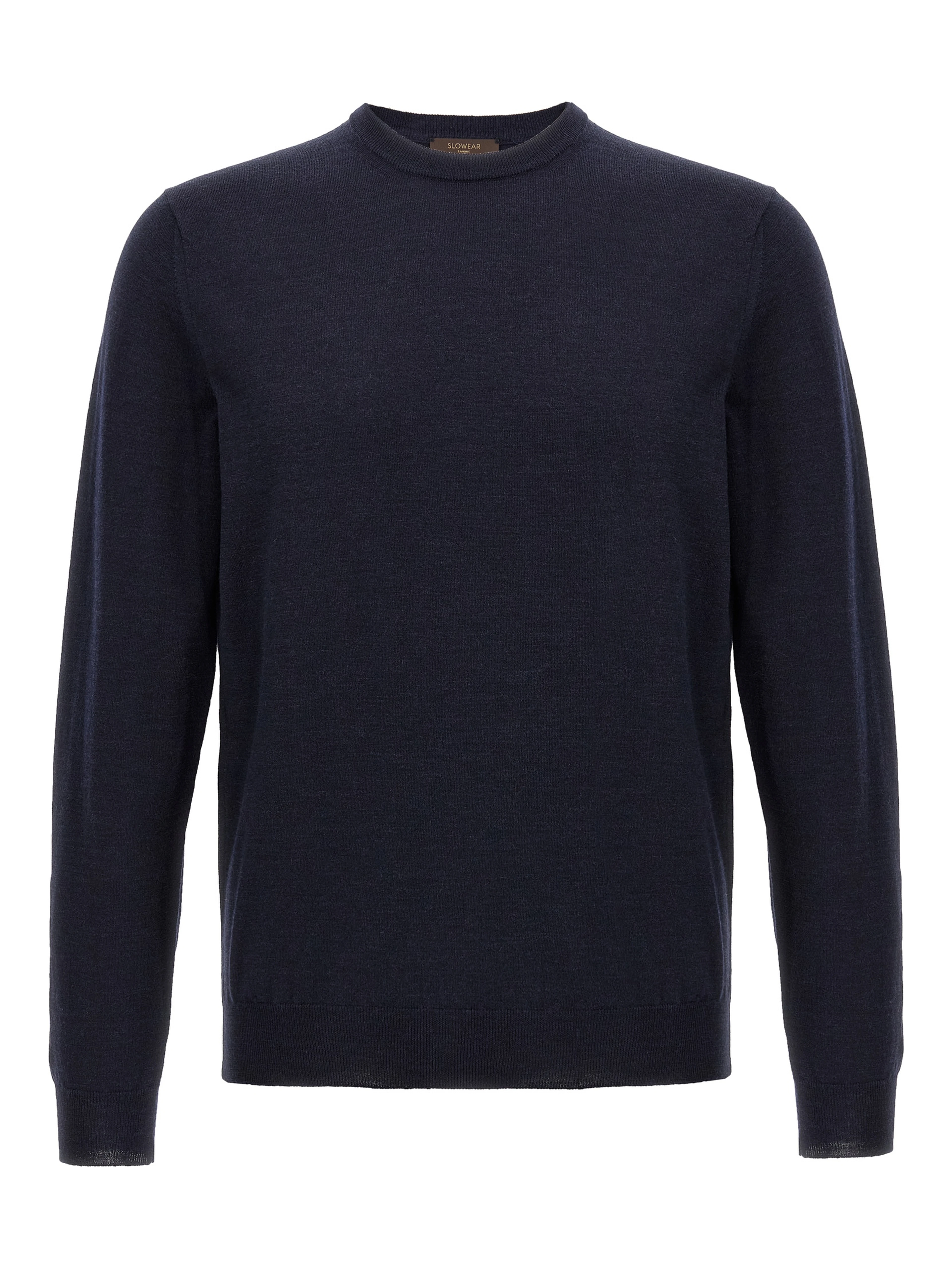 Blue Virgin Wool Cardigan