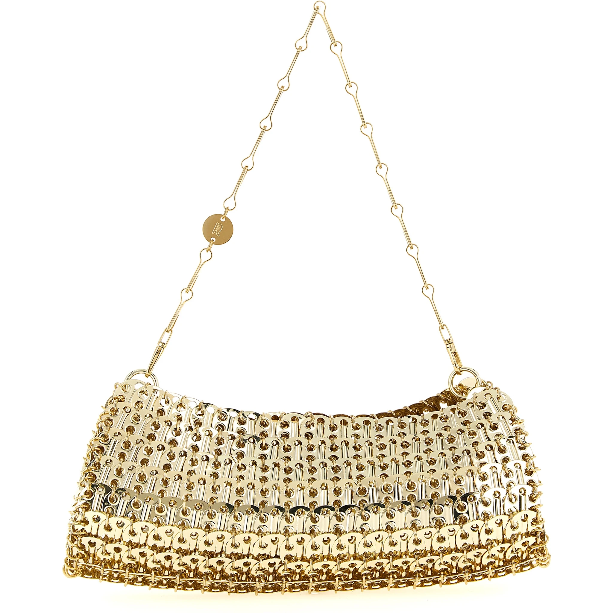 Gold Brass Clutch Bag