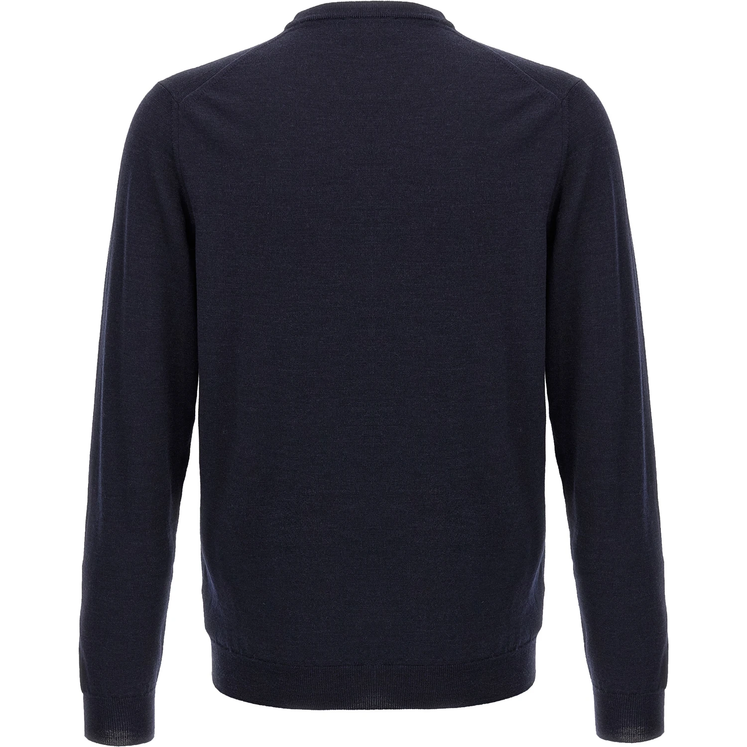 Blue Virgin Wool Cardigan