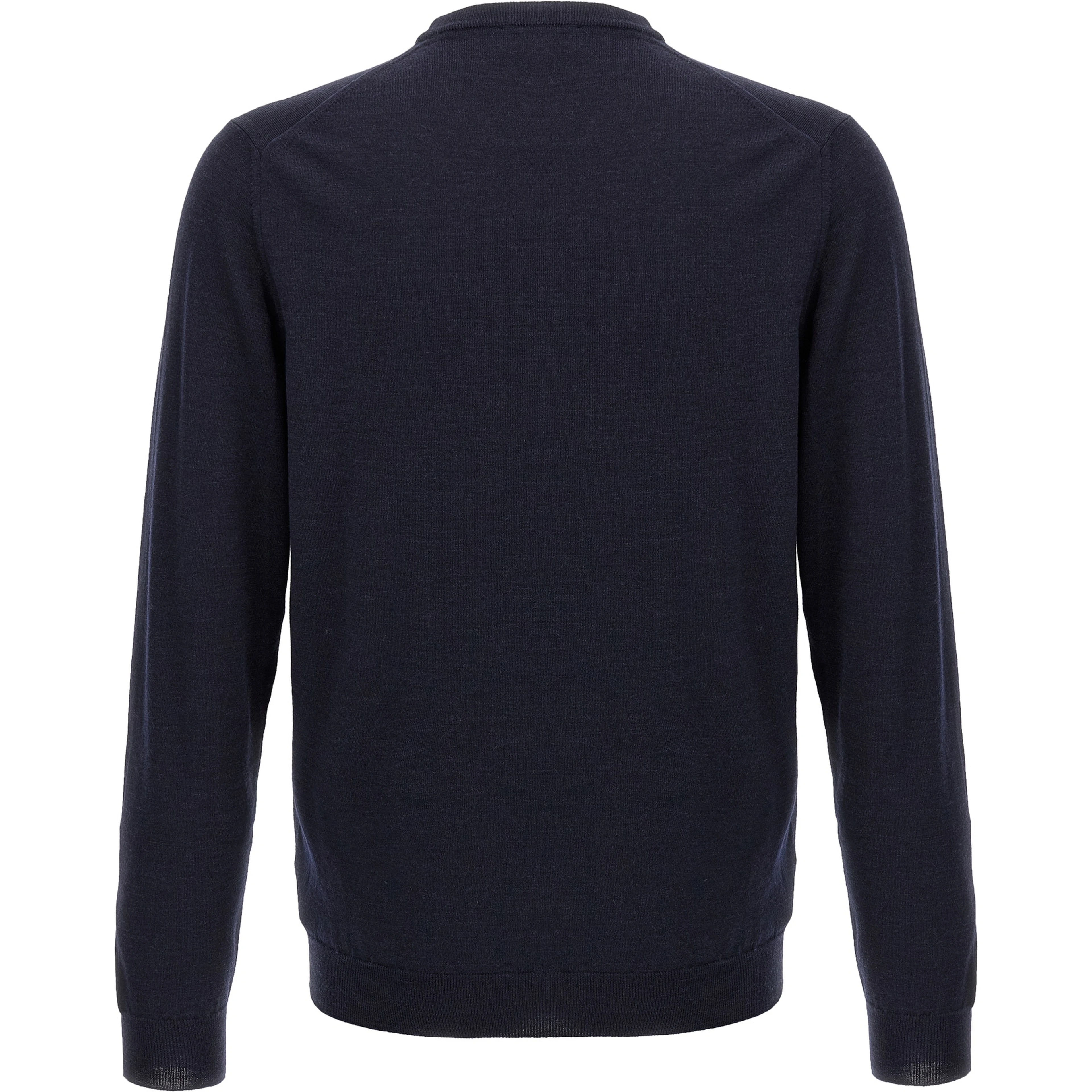 Blue Virgin Wool Cardigan