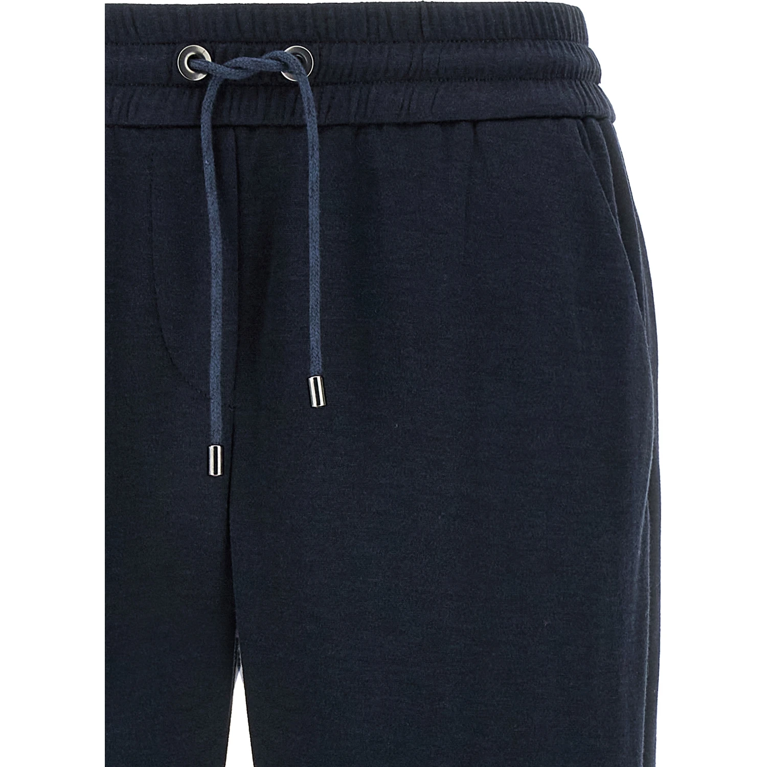 Blue Cotton Joggers (Workout Pants)