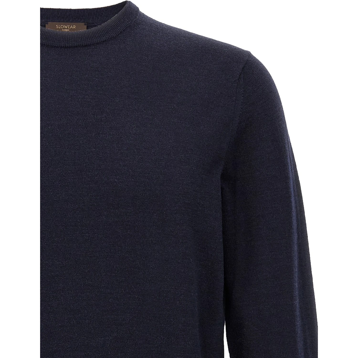 Blue Virgin Wool Cardigan