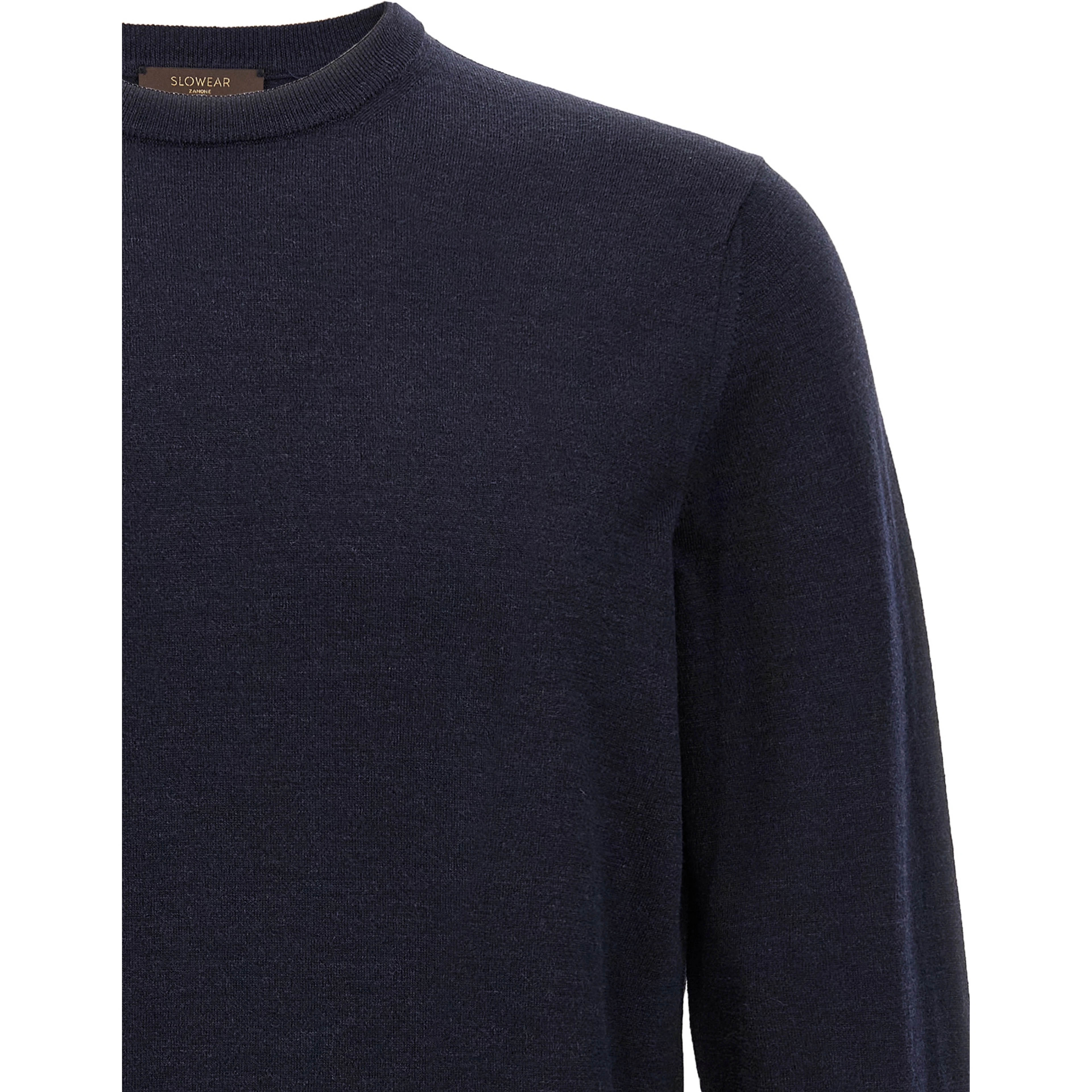Blue Virgin Wool Cardigan