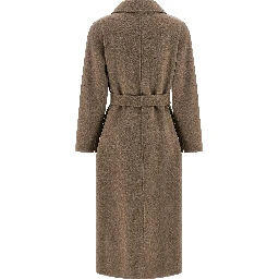 Brown Virgin Wool Coat