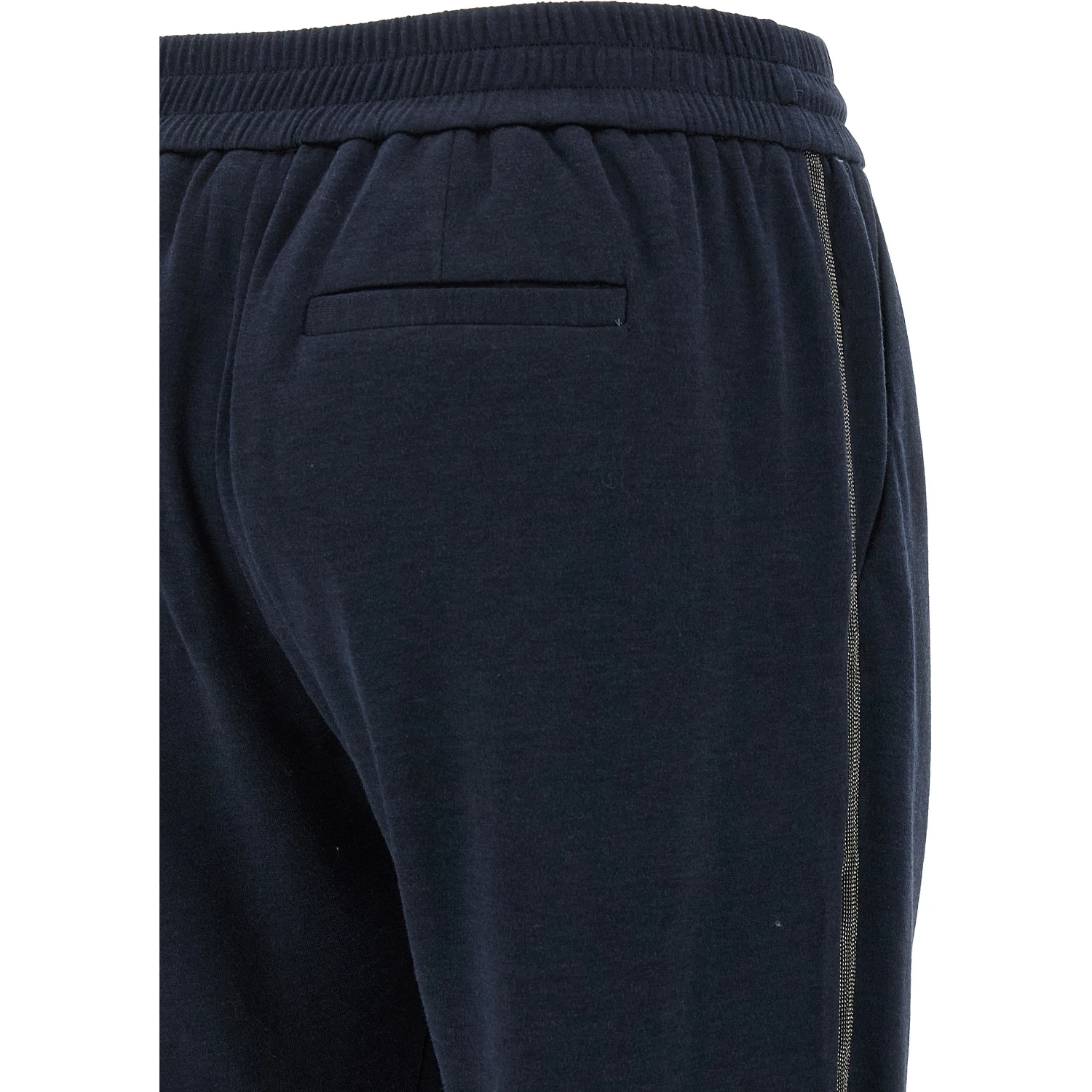 Blue Cotton Joggers (Workout Pants)