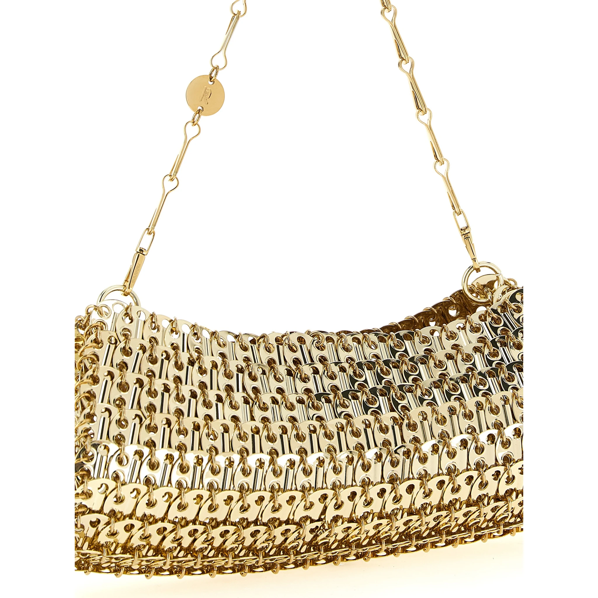 Gold Brass Clutch Bag