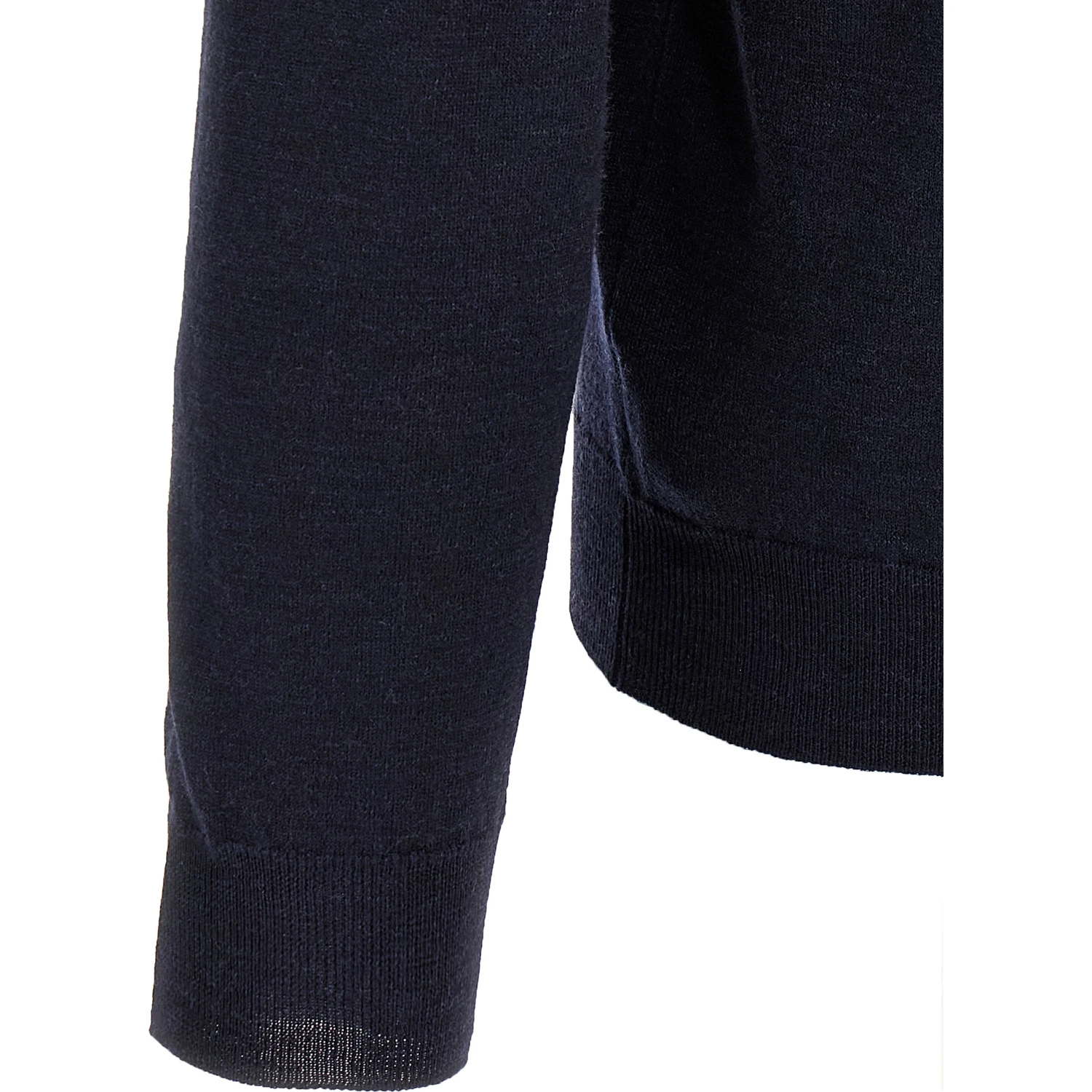Blue Virgin Wool Cardigan