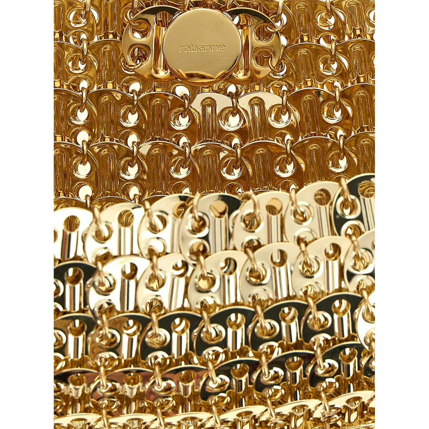Gold Brass Clutch Bag