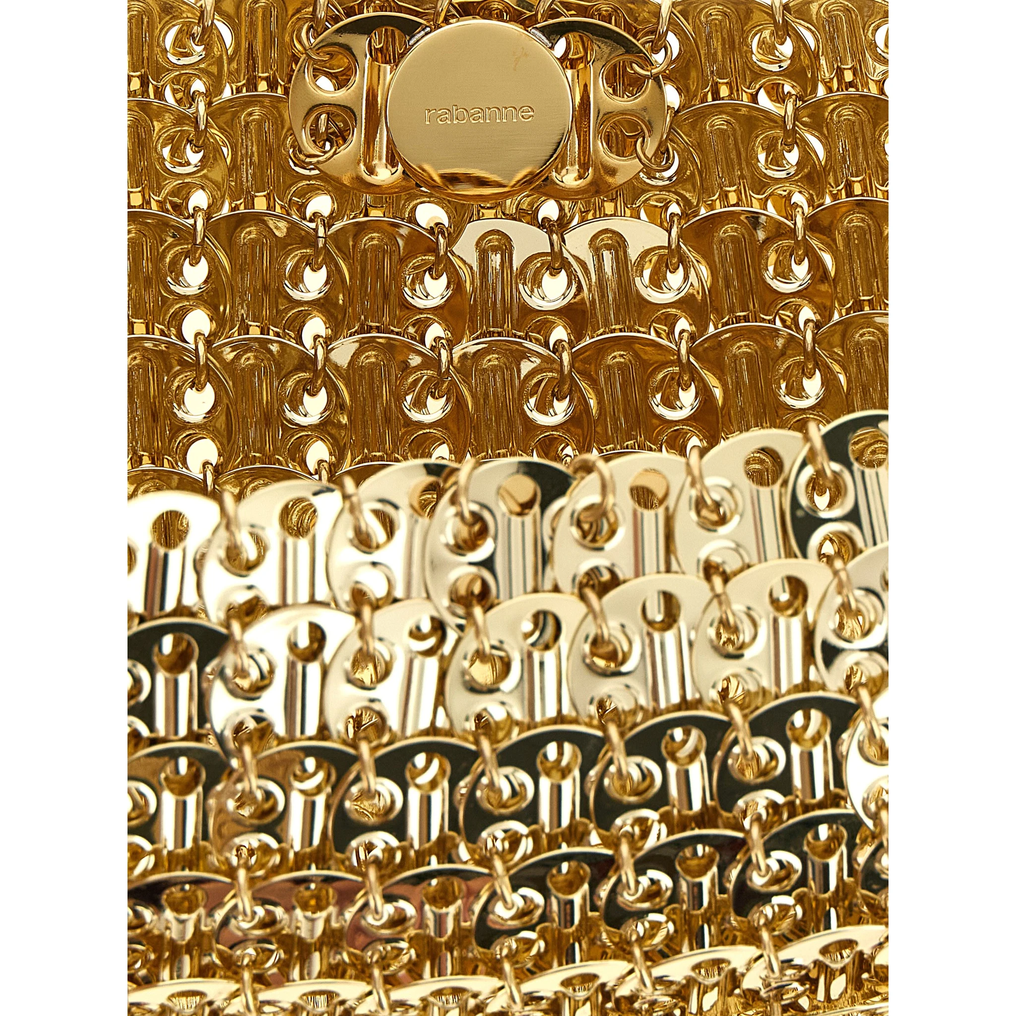 Gold Brass Clutch Bag