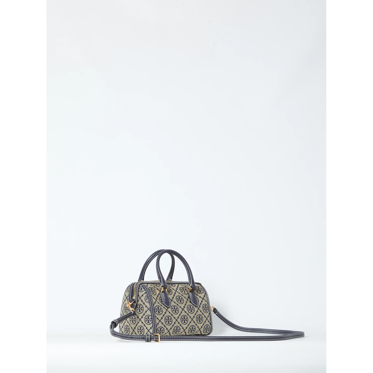 T Monogram Barrel bag mini