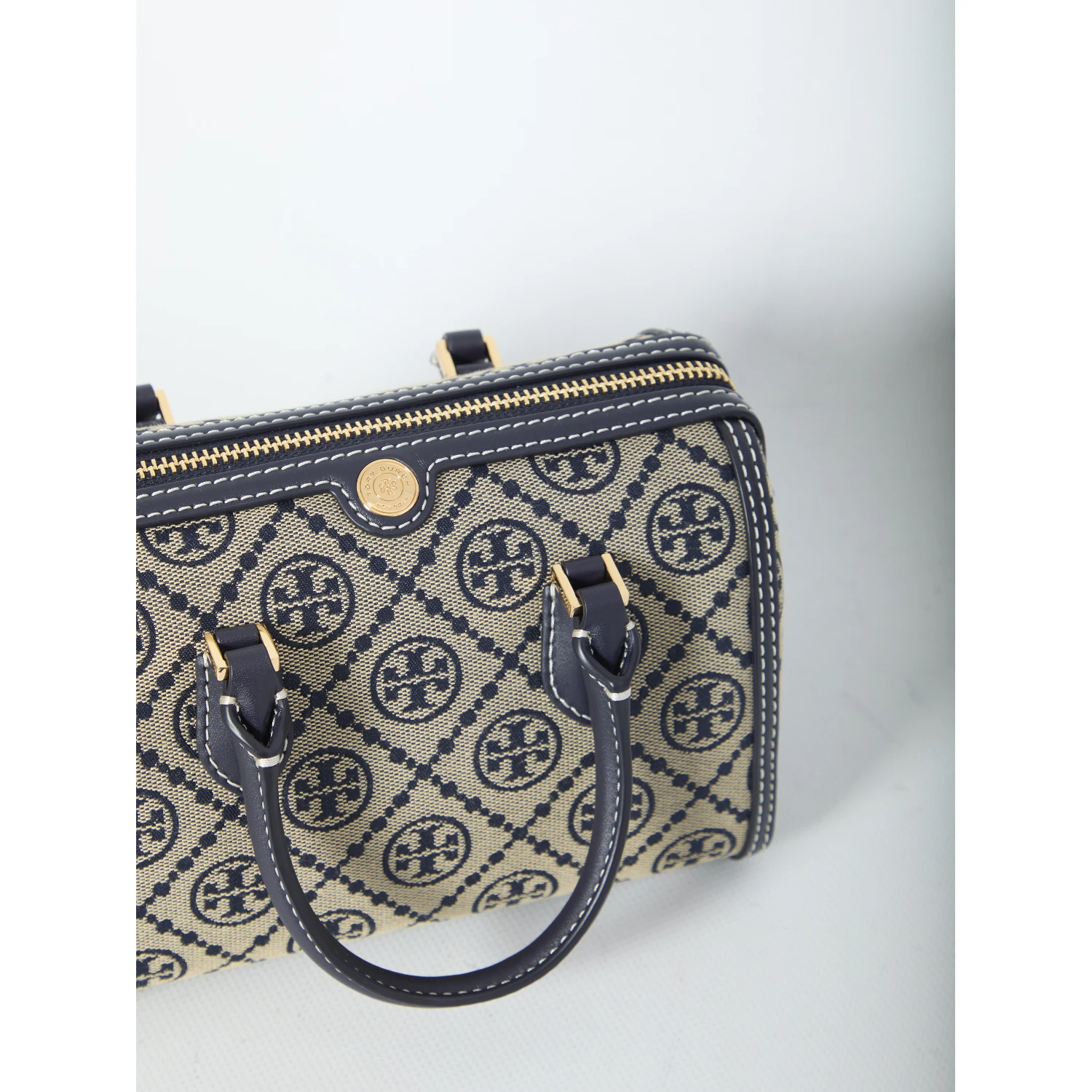 T Monogram Barrel bag mini