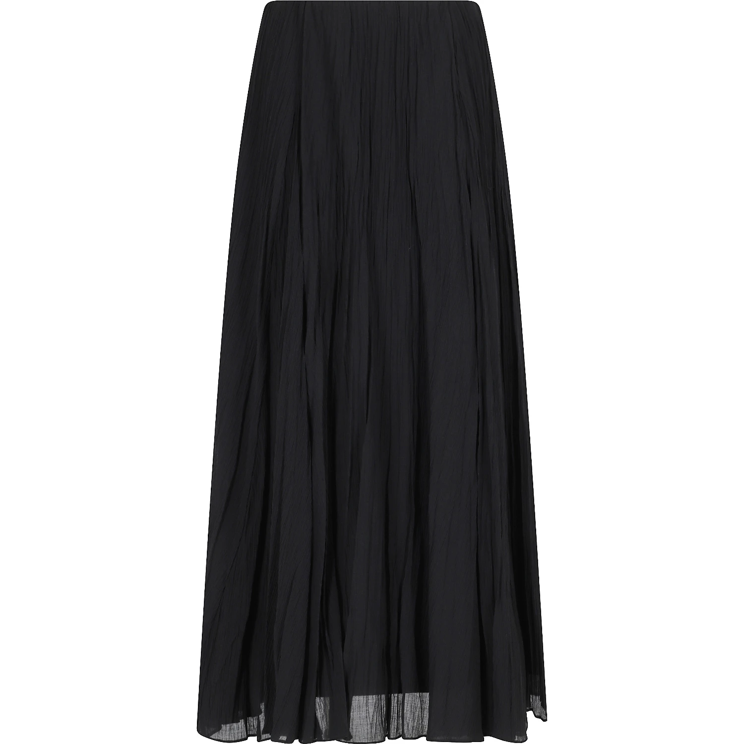 CRINKLED MAXI SKIRT