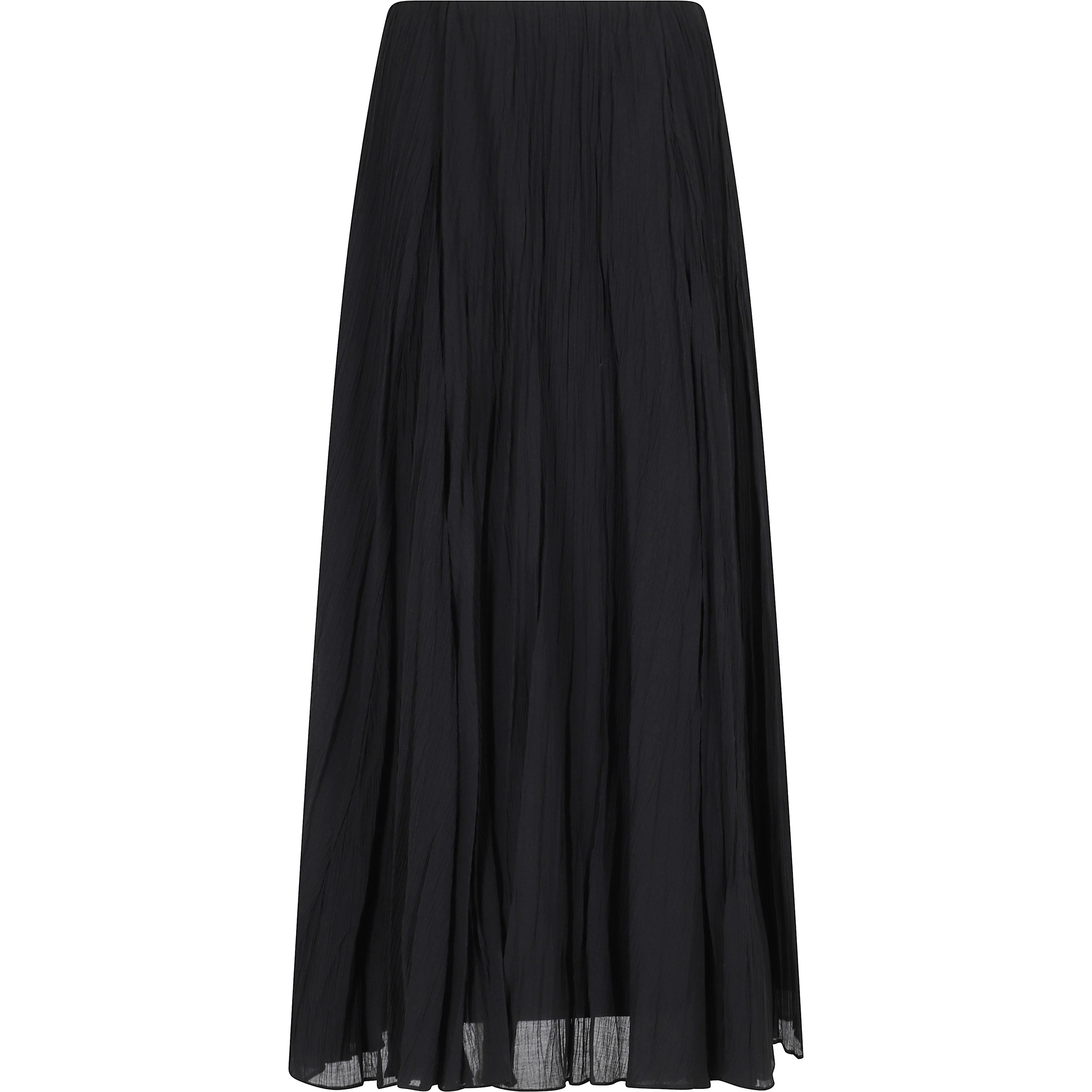 CRINKLED MAXI SKIRT