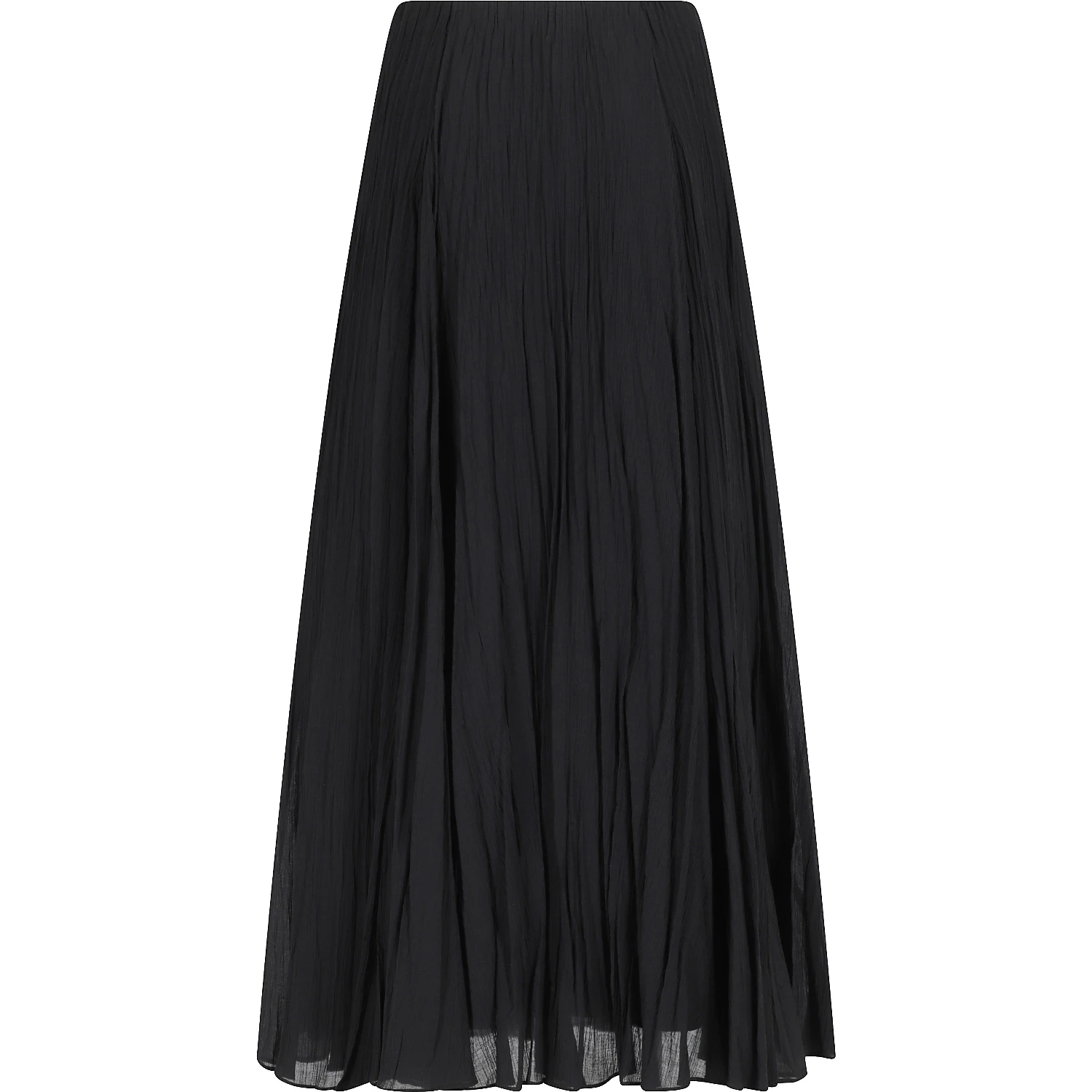 CRINKLED MAXI SKIRT