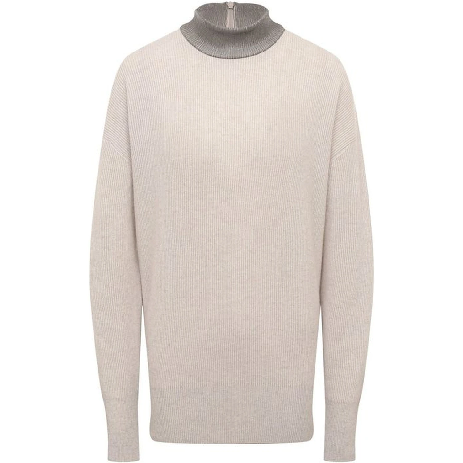 Beige Cashmere Sweater