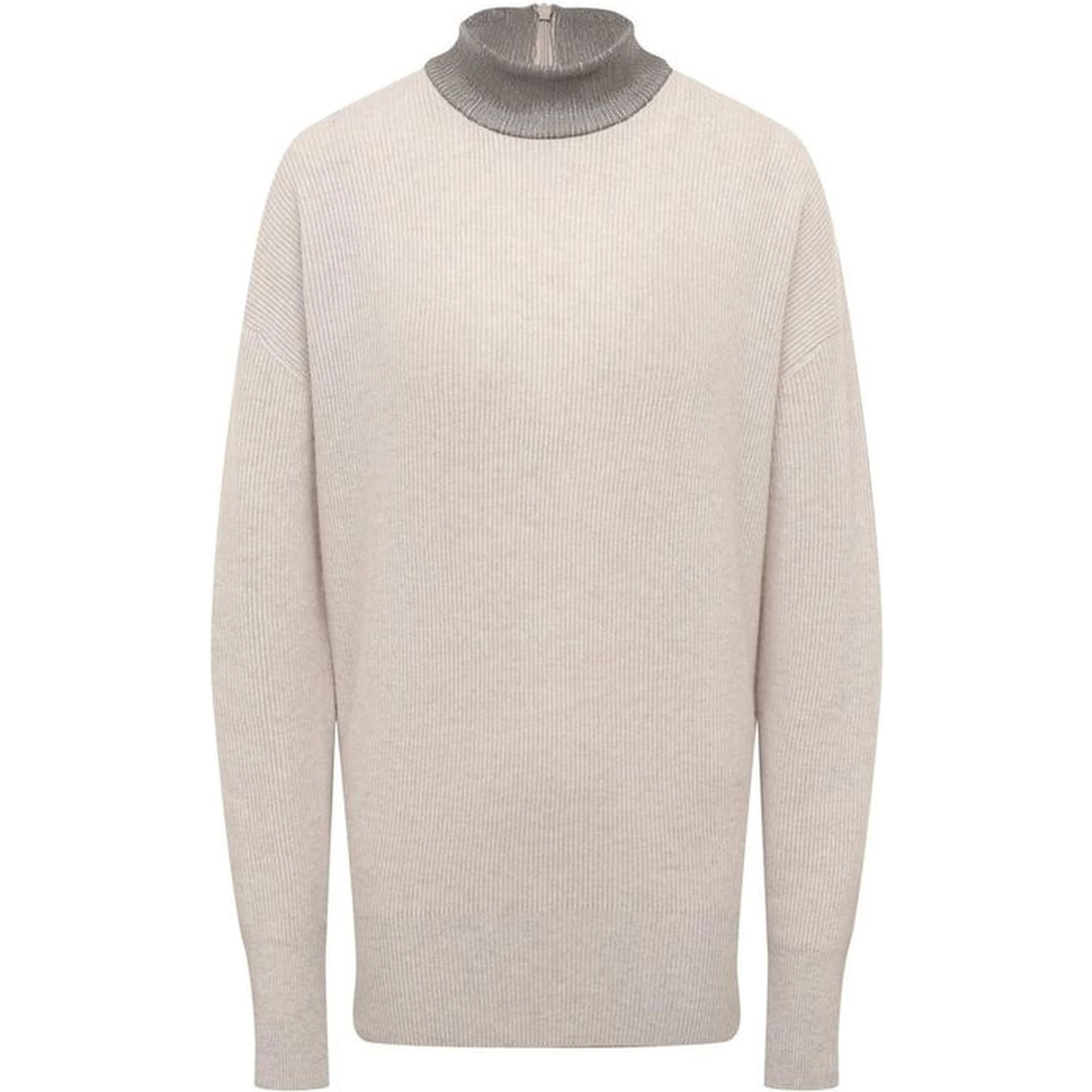 Beige Cashmere Sweater