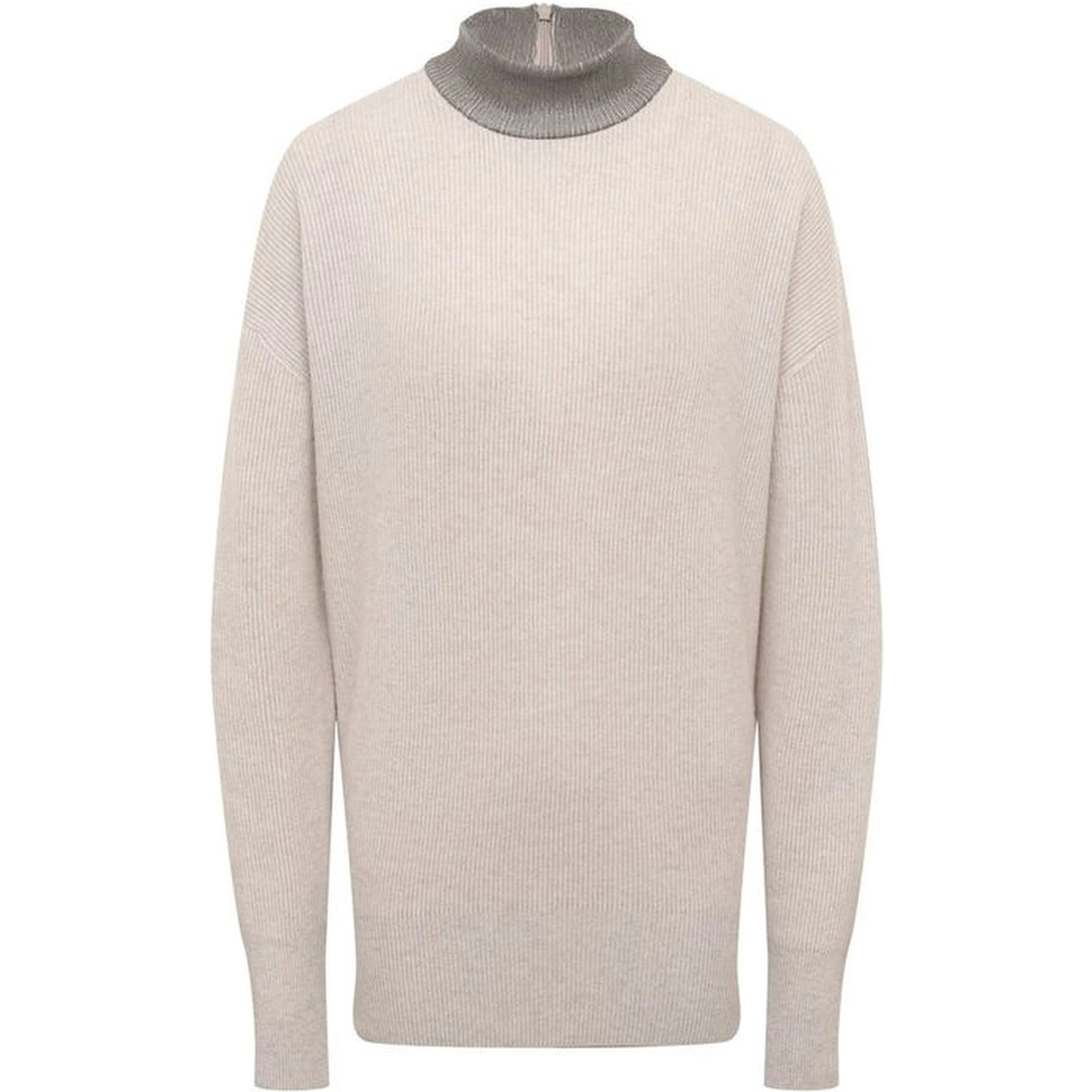 Beige Cashmere Sweater