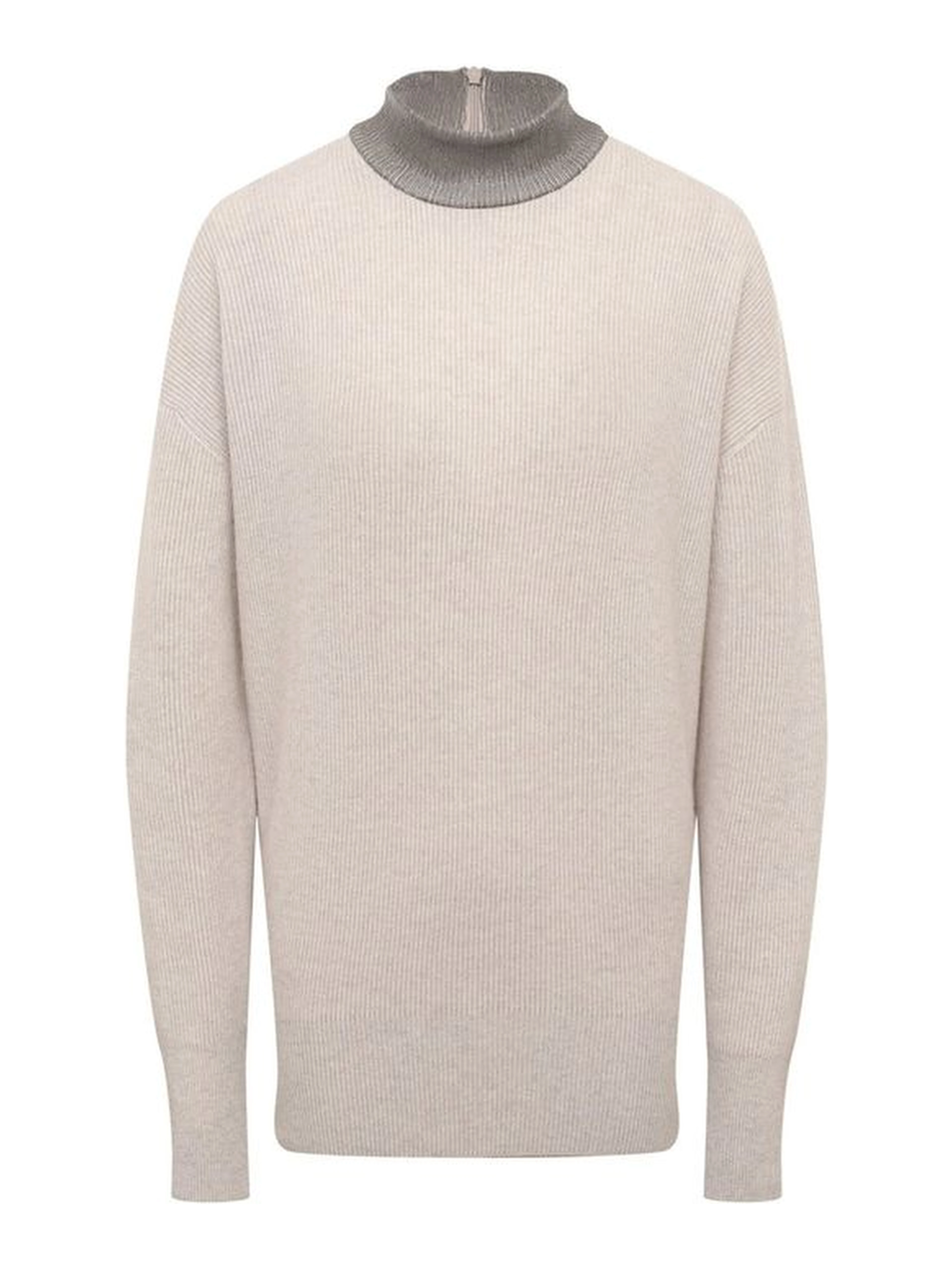 Beige Cashmere Sweater