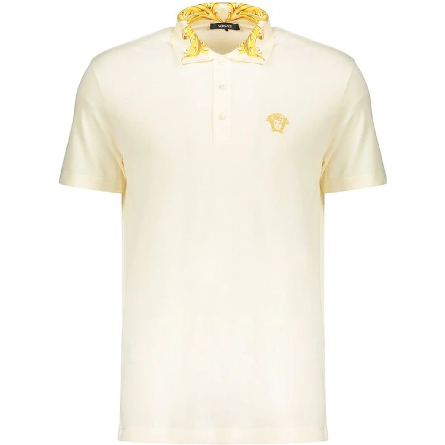 Bicolor Cotton Polo Shirt