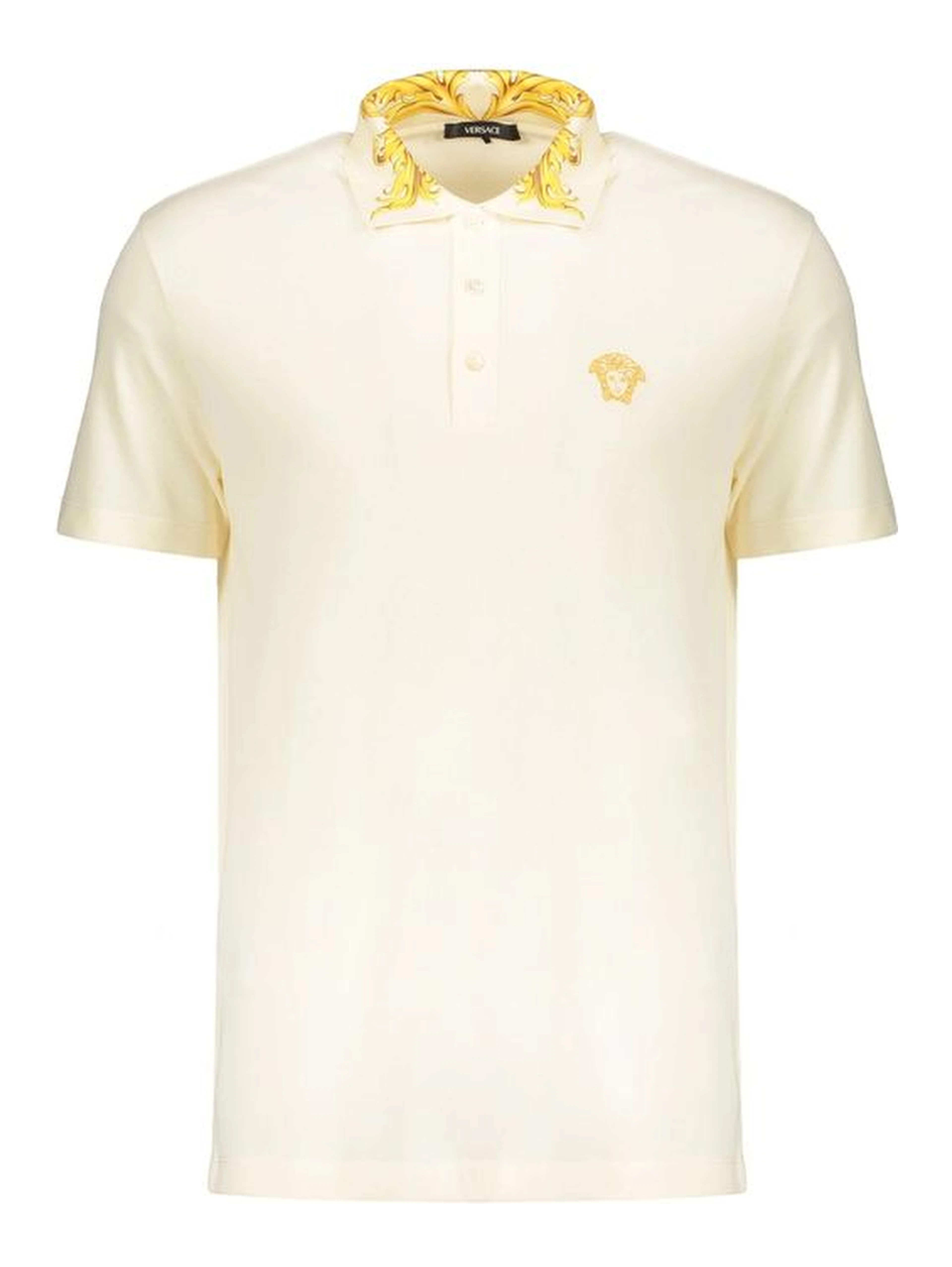 Bicolor Cotton Polo Shirt