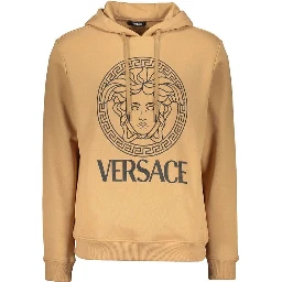Brown Cotton Sweatshirt