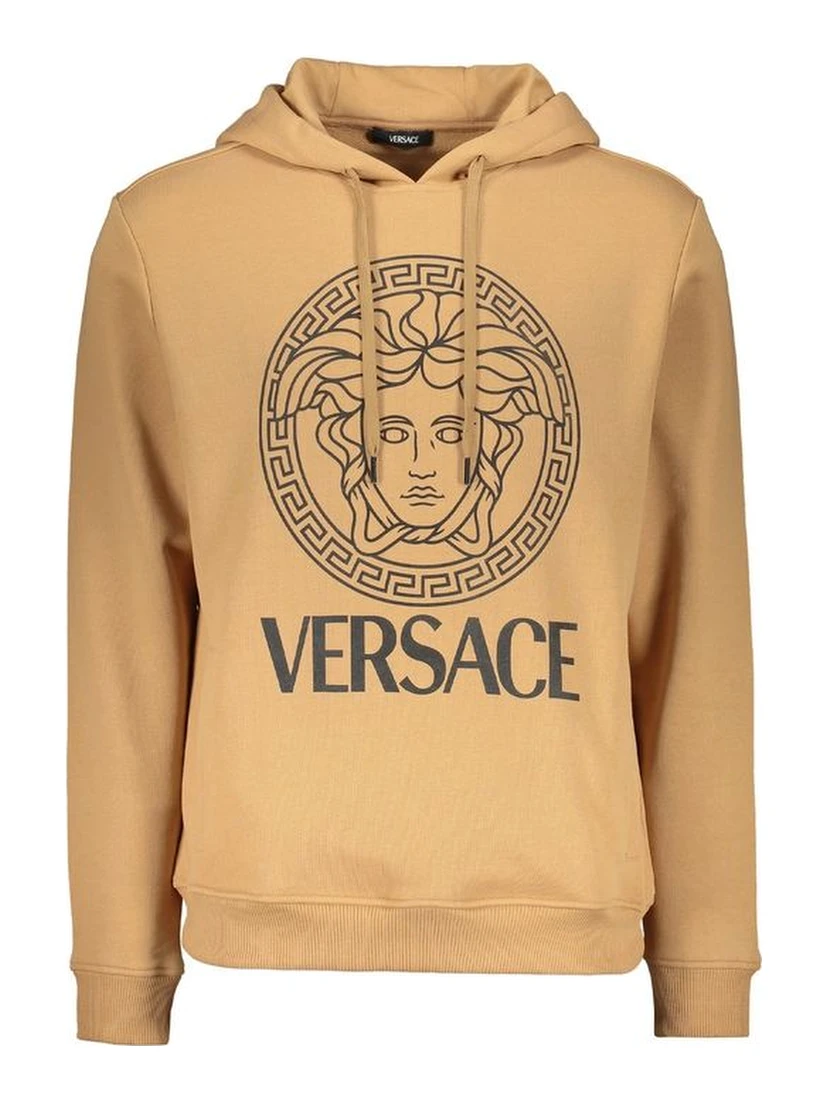 Brown Cotton Sweatshirt