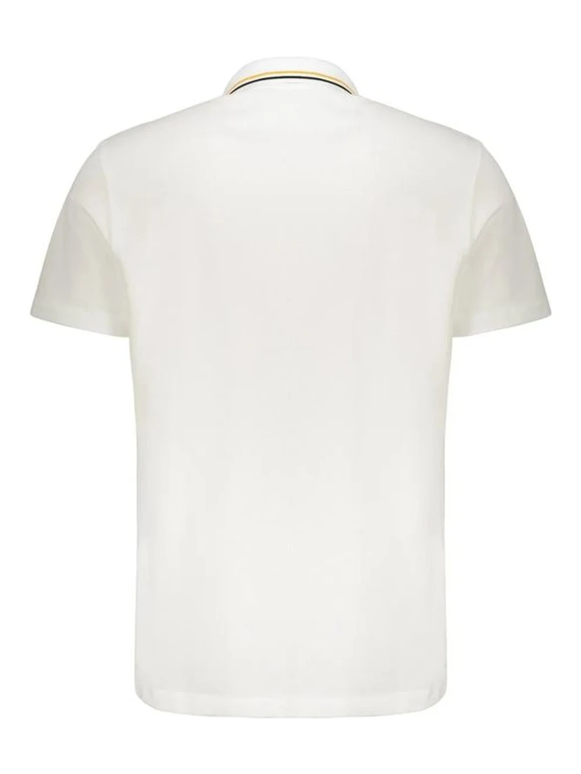 White Cotton Polo Shirt